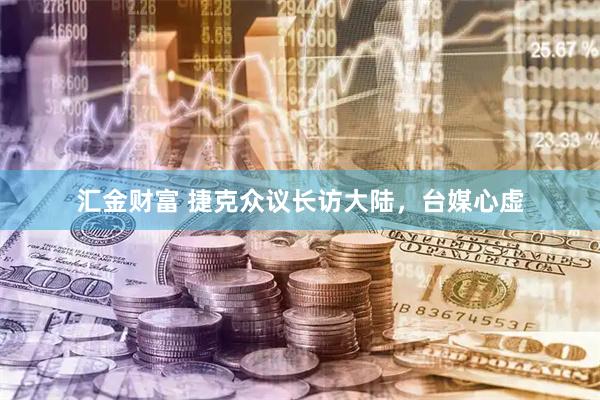 汇金财富 捷克众议长访大陆，台媒心虚